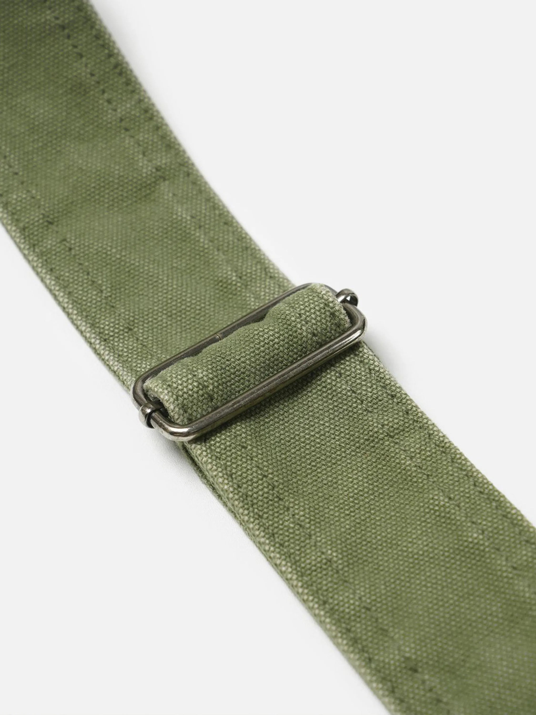 Heavy Canvas Shoulder Bag - Olive