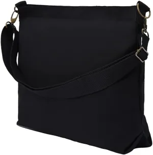 Heavy Duty Canvas Zipper Close Messenger Shoulder Crossbody Bag Fashion Satchel Multi Purpose Daily Use Casual Tote