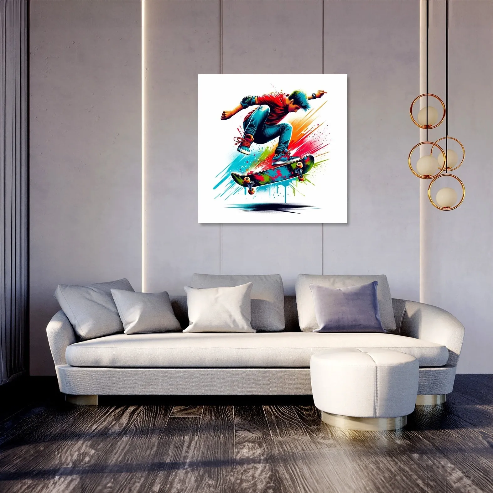 Heelflip Hues Canvas