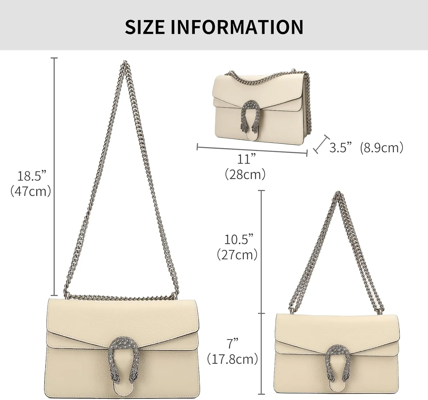 High-End Genuine Leather Shoulder Bag for Women, Stylish Handbag for Ladies, Refined Tote Purse, Crossbody Bag