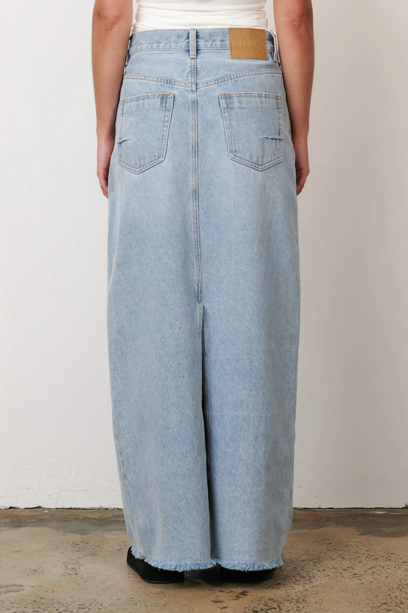 Hudson Denim Maxi SALTWATER BLUE