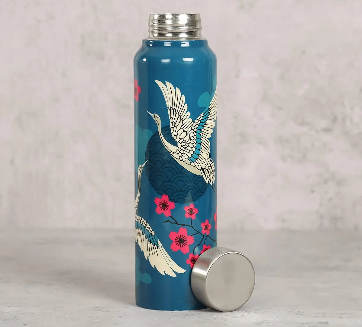 India Circus by Krsnaa Mehta Aerial Moments Stainless Steel Bottle and Tumbler Set | Leak proof & break-proof Airtight | Best Usage for Office, School-College, Picnic, Home | 950 ml, Set of 3
