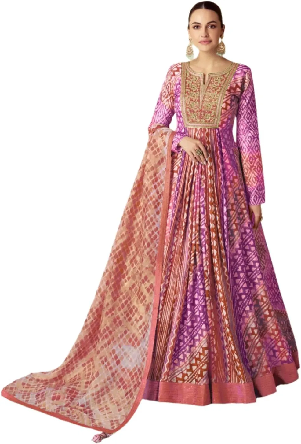 Indian Ready to Wear Pakistani Designer Dresses Wedding Wear Anarkali Gown Suits