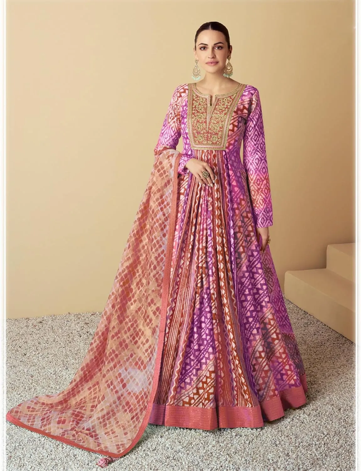 Indian Ready to Wear Pakistani Designer Dresses Wedding Wear Anarkali Gown Suits
