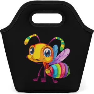 Insect Ant Reusable Grocery Bags Portable Lightweight Waterproof Shopping Tote Bag