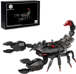 Insects Scorpion Building Blocks (391pcs) Kit Set Bugs Animals Bricks Action Figure Collection STEM Display Model Gift Toy for Boys and Girls Kids Adults Christmas Birthday Age for 8 9 10 11 12 13 14