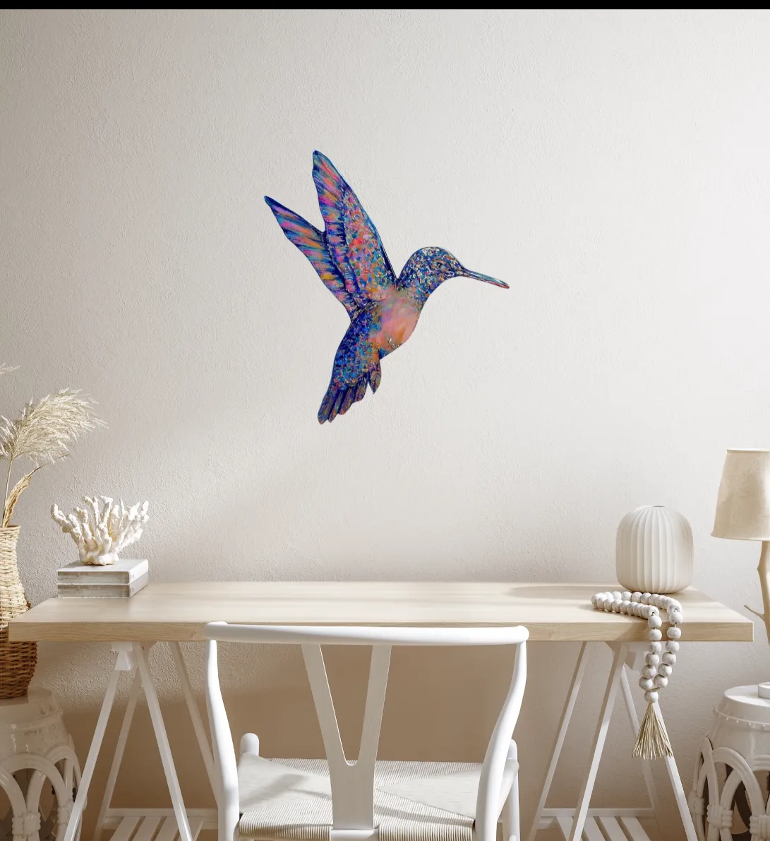 Iridescent Flight - Original Acrylic Artwork by Marnée