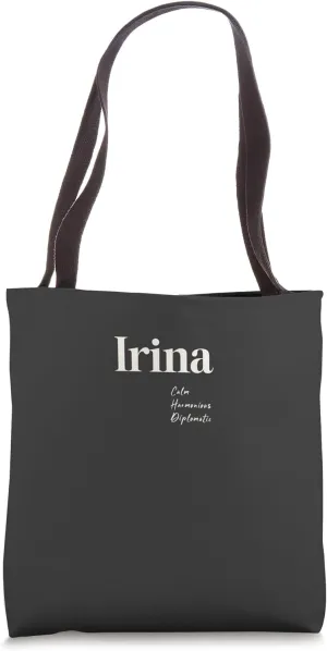 Irina - Calm, Harmonious and Diplomatic Tote Bag