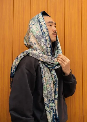 JAVA BLUE REFINED SILK SARONG