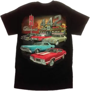 Joe Blow T's Oldsmobile Cutlass T-Shirt - 100% Cotton - Preshrunk