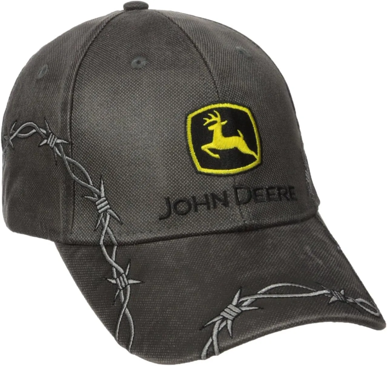 John Deere NCAA mens Waxed Canvas Embroidery