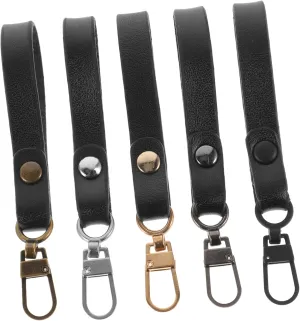 jojofuny 5pcs Detachable Zipper Tab Repair Kit Zipper Sliders for Luggage Backpack and Clothing Accessories Easy to Install Durable and Sturdy for Various Bags