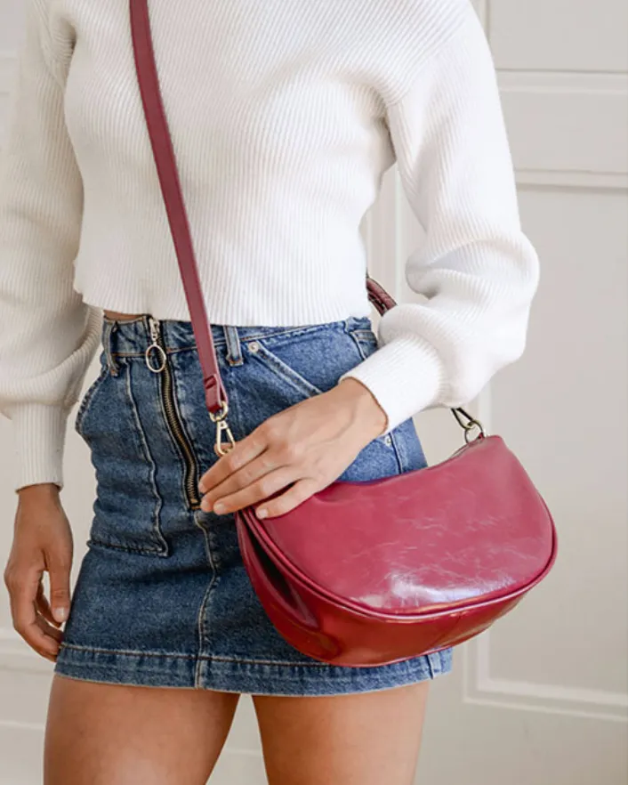 JS Rosalind Glossy Crossbody Bag