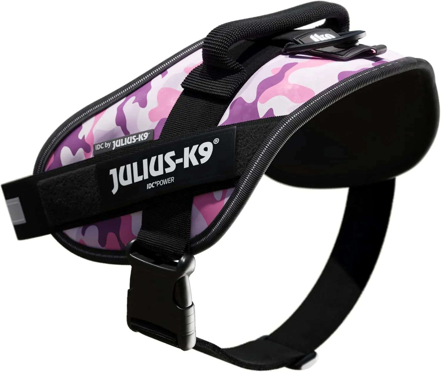 Julius-K9 IDC Power Harness, Size: M/0, Pink Camo