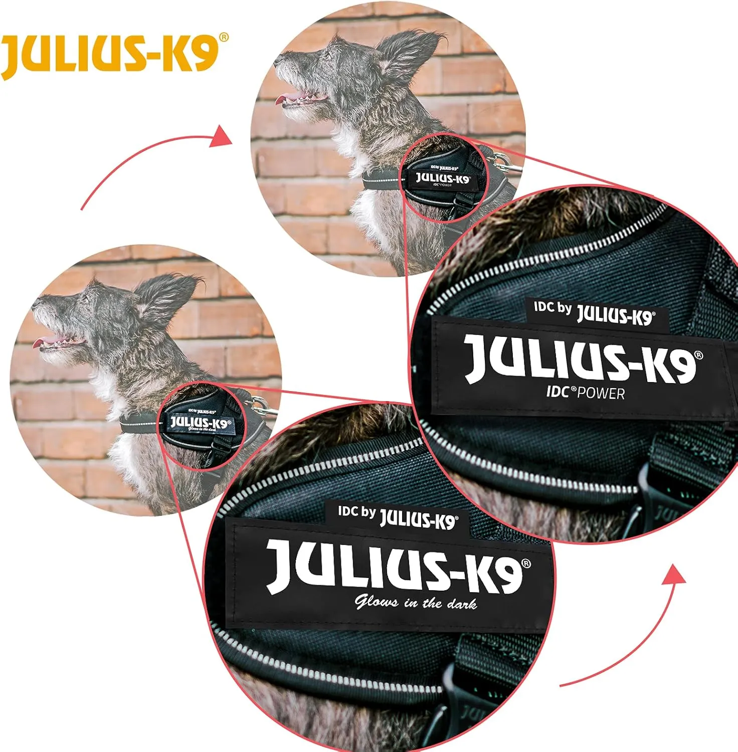 Julius-K9 IDC Power Harness, Size: M/0, Pink Camo