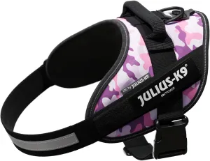 Julius-K9 IDC Power Harness, Size: M/0, Pink Camo