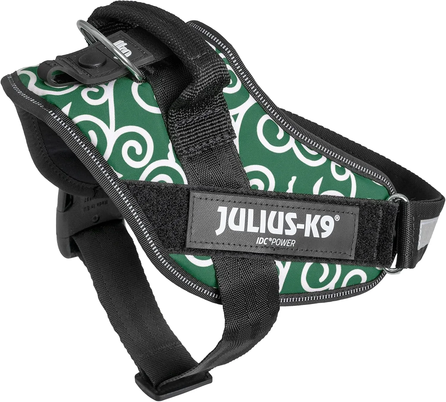 Julius-K9 Julius K9 IDC Power Harness, Size: M/0, Arabesque Green