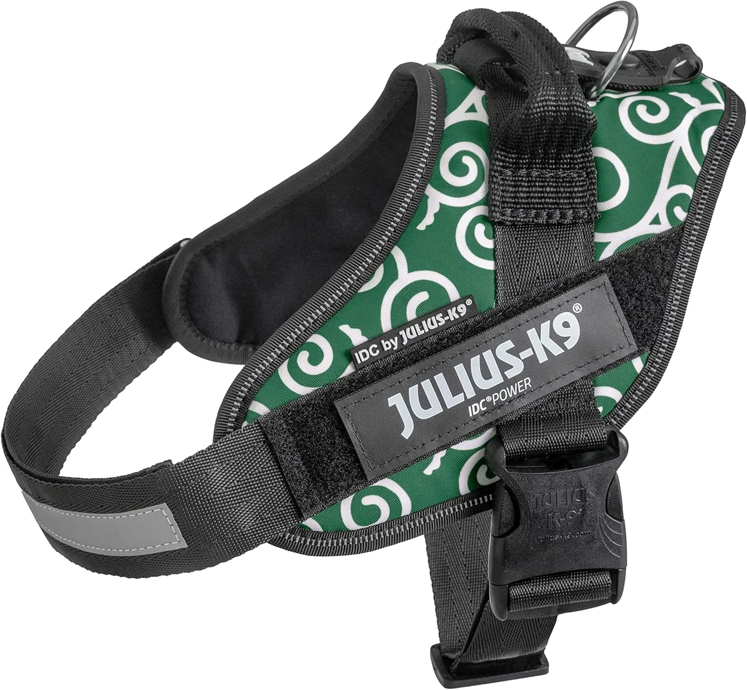 Julius-K9 Julius K9 IDC Power Harness, Size: M/0, Arabesque Green