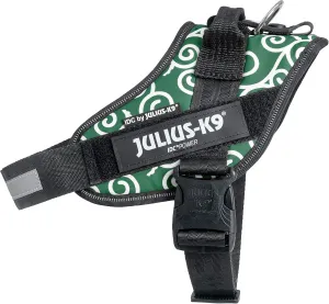 Julius-K9 Julius K9 IDC Power Harness, Size: M/0, Arabesque Green