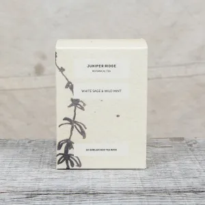 Juniper Ridge Botanical Tea White Sage & Wild Mint