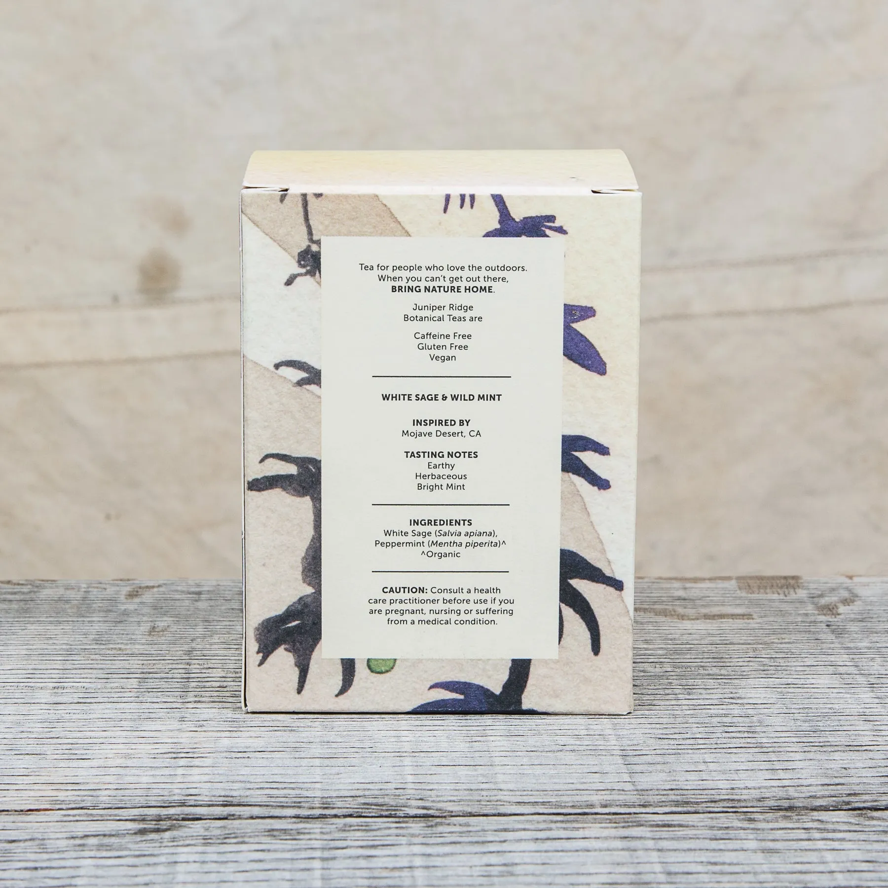 Juniper Ridge Botanical Tea White Sage & Wild Mint
