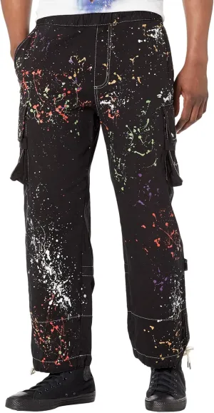 Just Cavalli Cotton Gabardine Cargo Pants