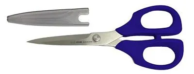 Kai 6.5-Inch Sewing Scissors TRUE BLUE with Blade Cap