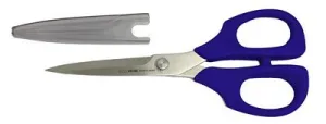 Kai 6.5-Inch Sewing Scissors TRUE BLUE with Blade Cap