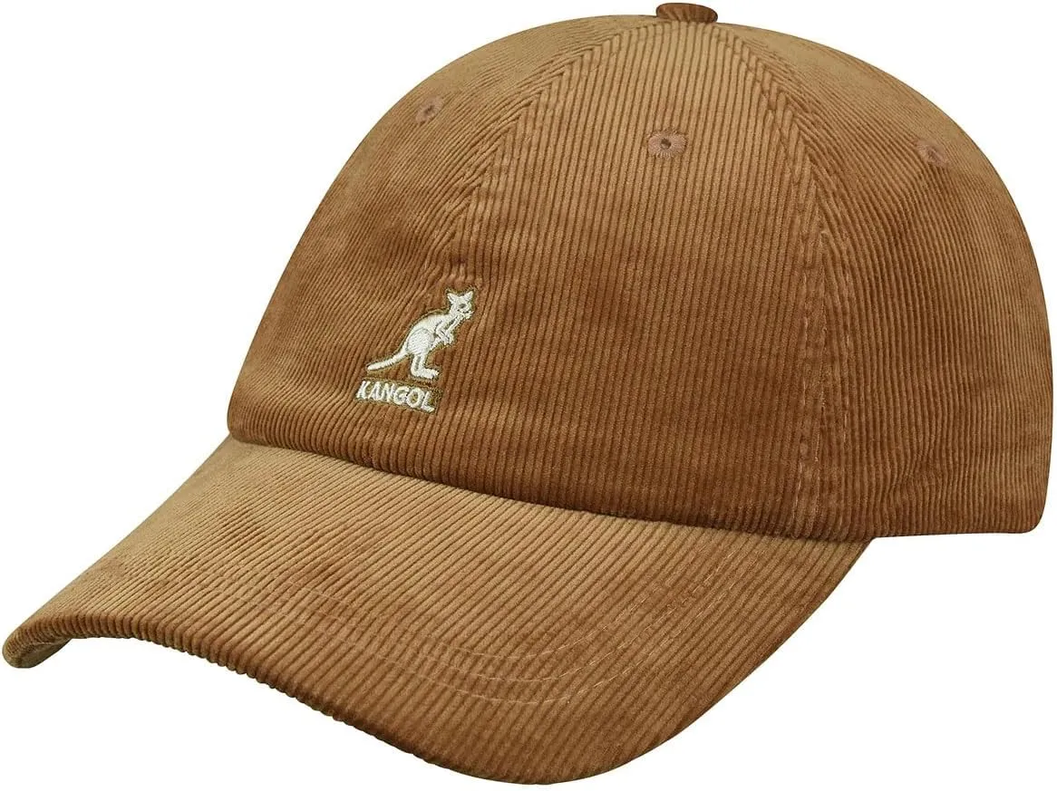 Kangol Cord Baseball Hat - Denim Blue / 1SFM Baseball & Sport Caps