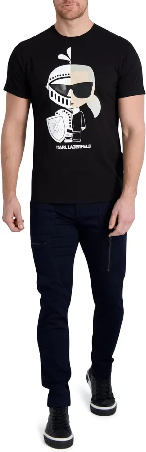 Karl Lagerfeld Paris Men's Karl Knight Graphic Tee