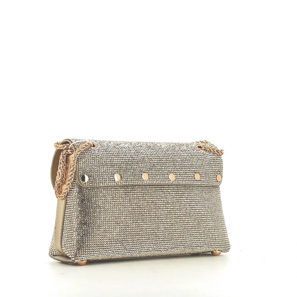 Kharisma Lia Strass Occasion Bag Gold