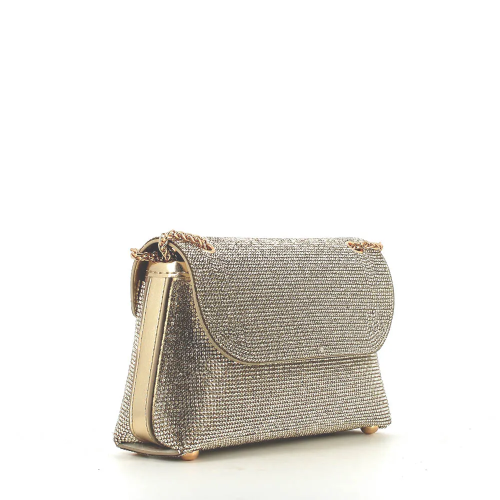 Kharisma Lia Strass Occasion Bag Gold