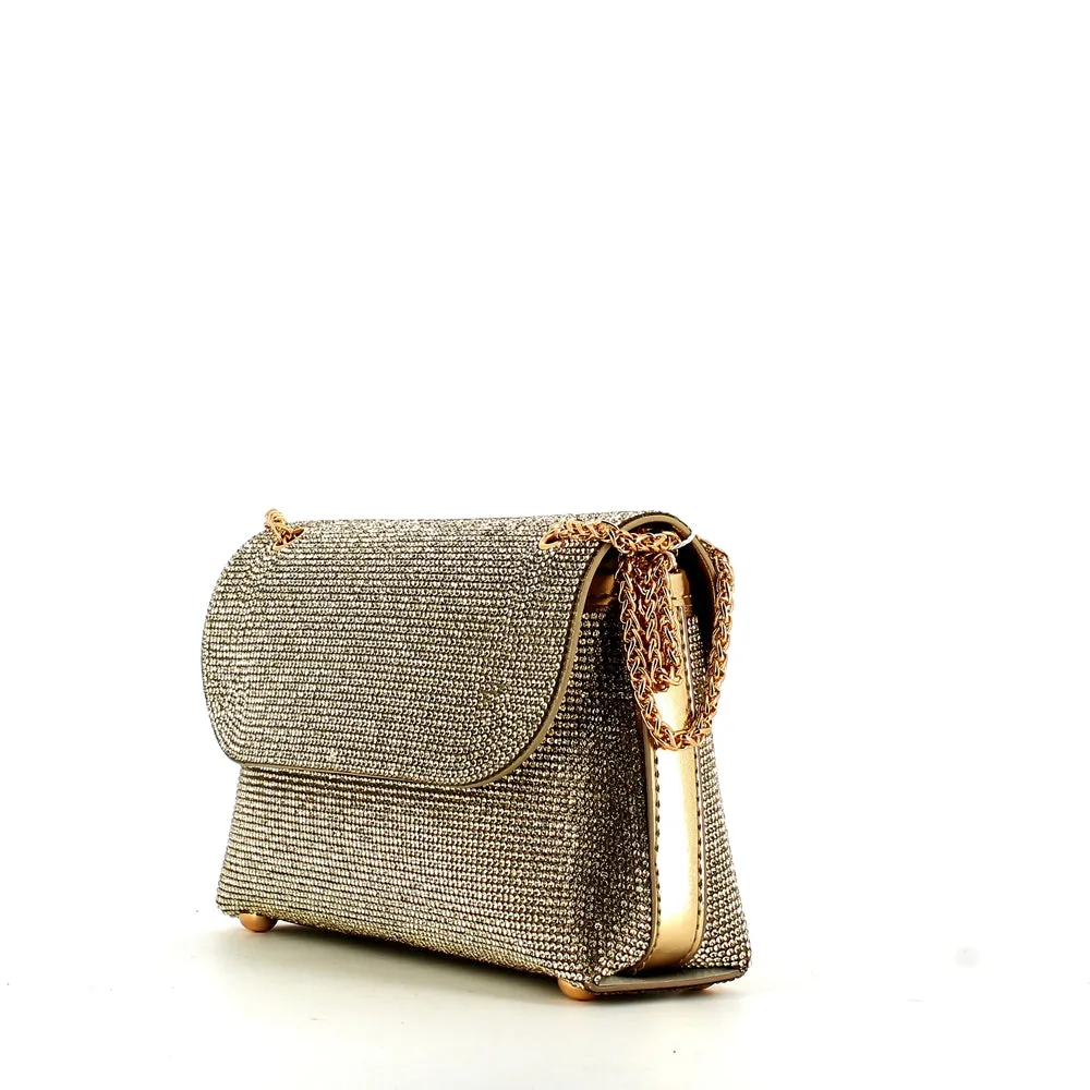 Kharisma Lia Strass Occasion Bag Gold