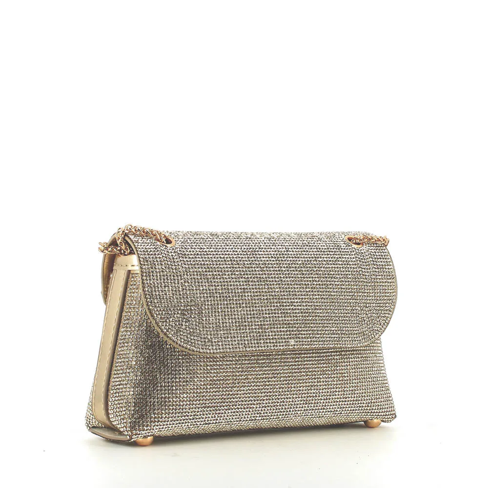 Kharisma Lia Strass Occasion Bag Gold