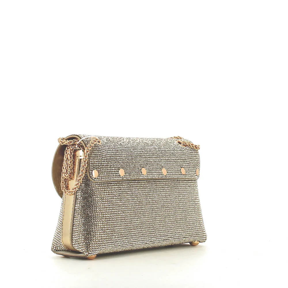 Kharisma Lia Strass Occasion Bag Gold