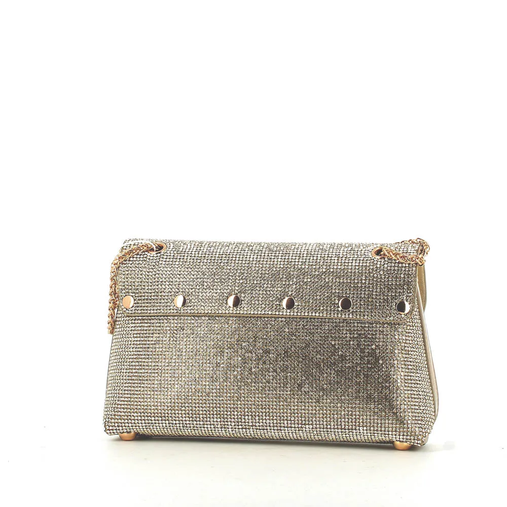 Kharisma Lia Strass Occasion Bag Gold