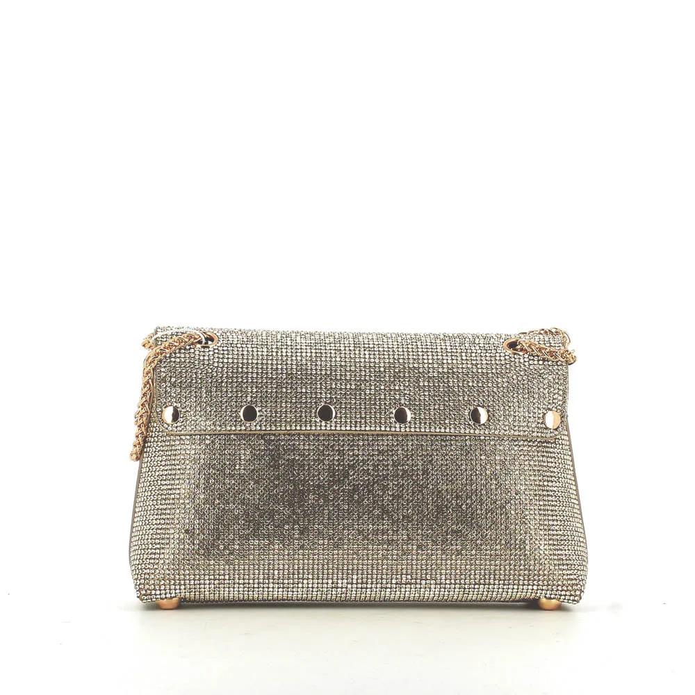 Kharisma Lia Strass Occasion Bag Gold