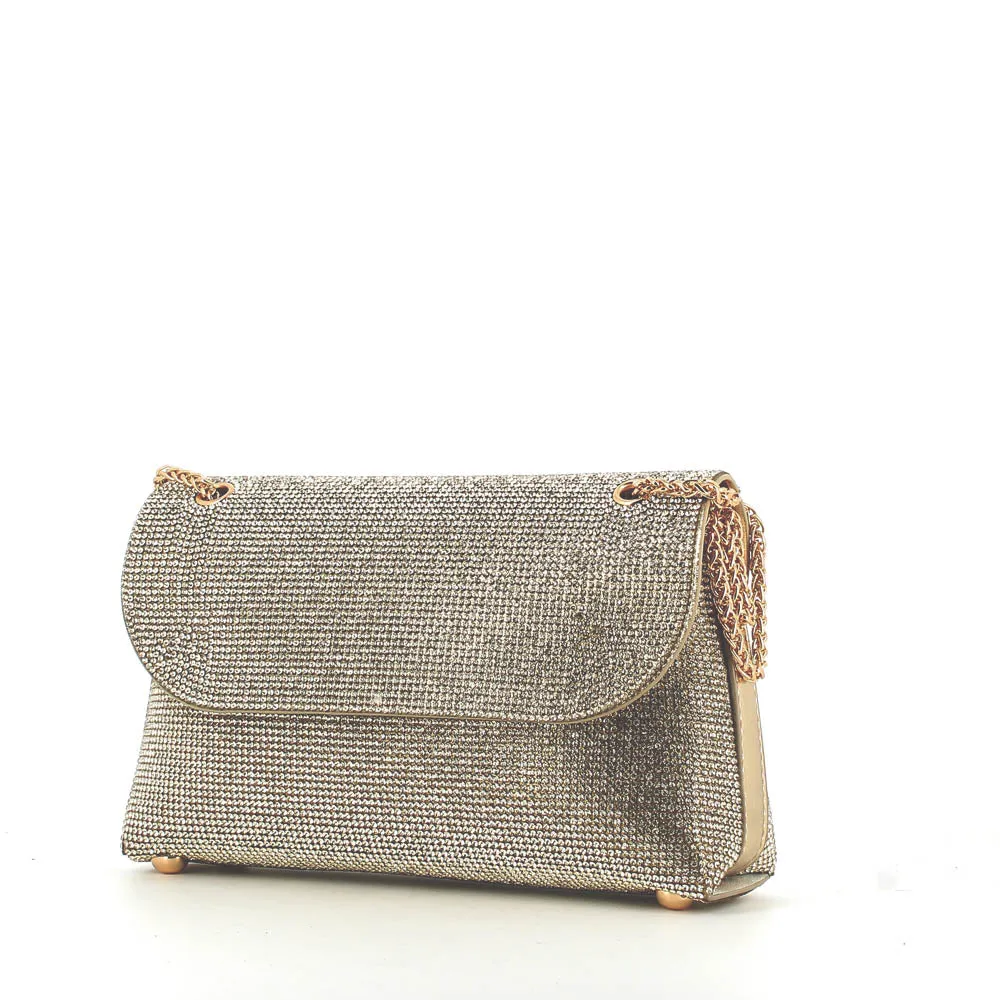 Kharisma Lia Strass Occasion Bag Gold