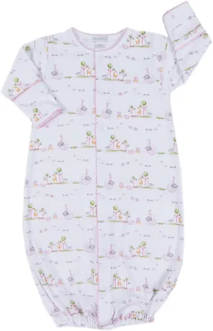 Kissy Kissy Baby Boys Noahs Print Converter Gown - Blue