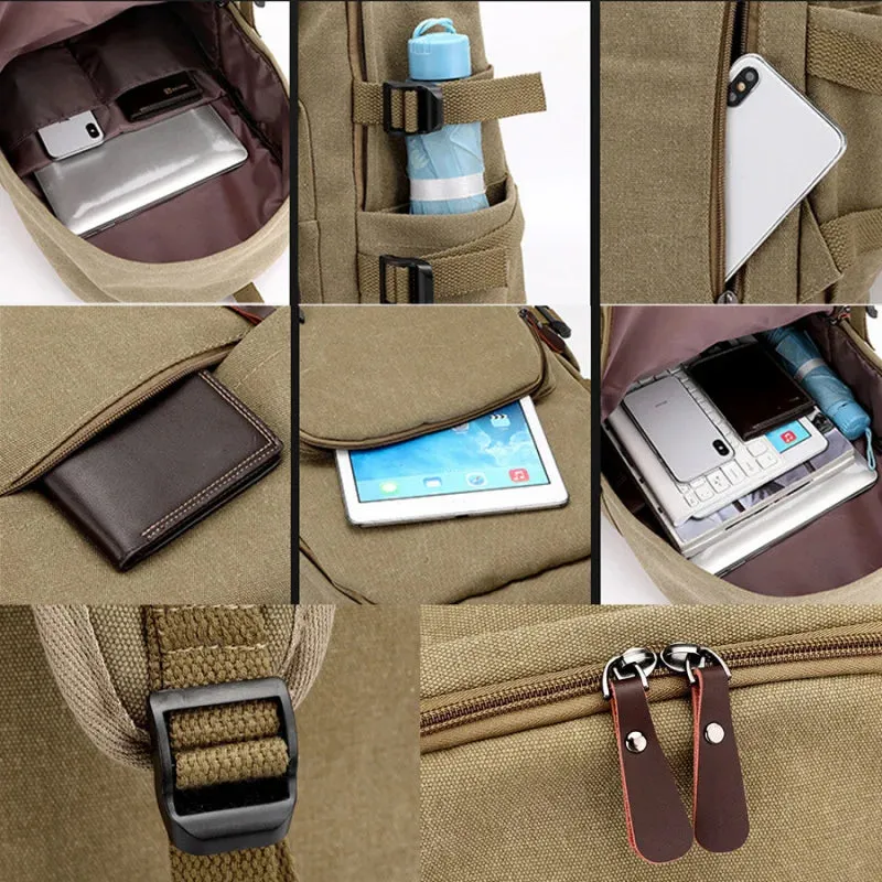 Korbin Canvas Backpack