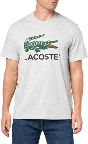 Lacoste Men's Cotton Jersey Signature Print T-Shirt