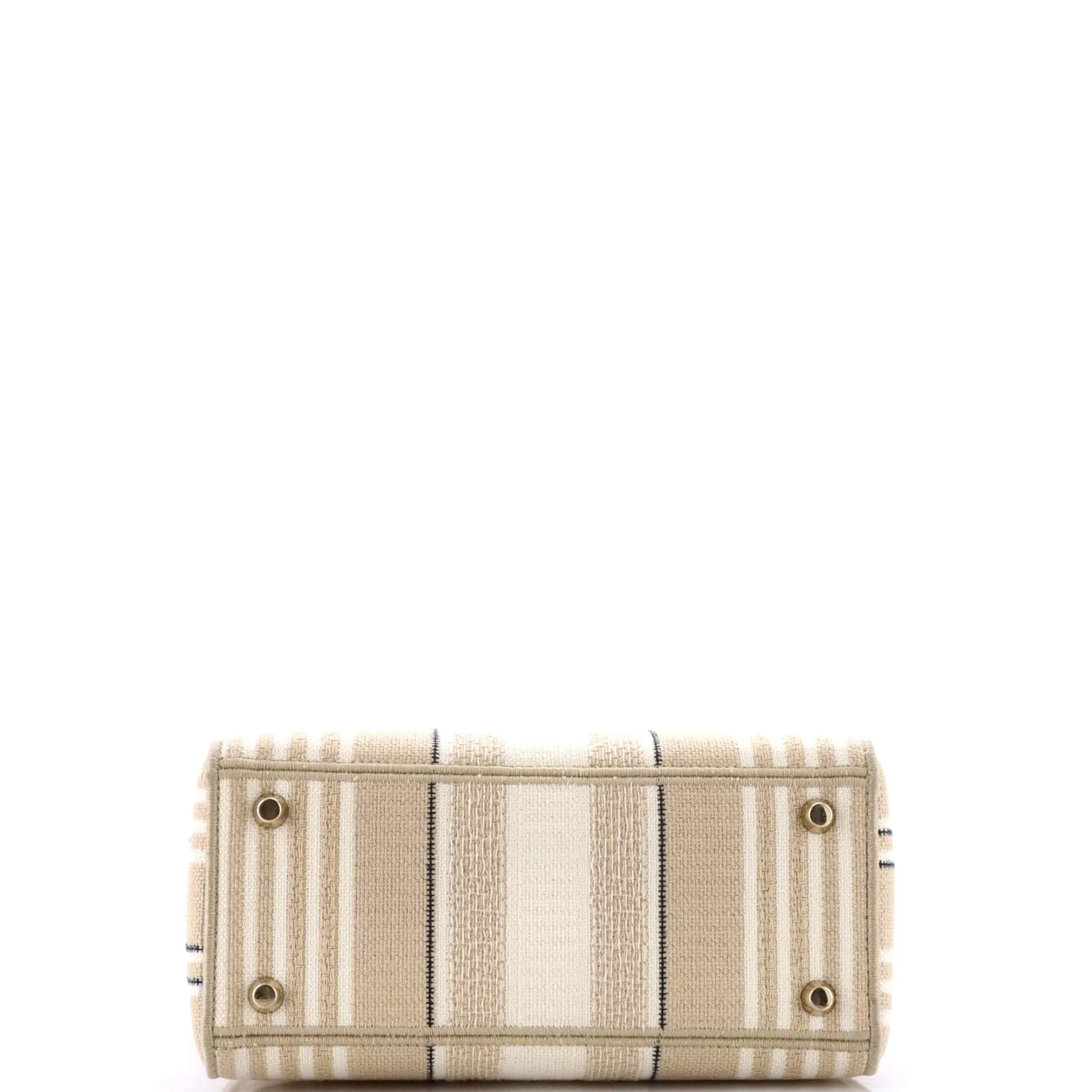 Lady D-Lite Bag Embroidered Canvas Medium