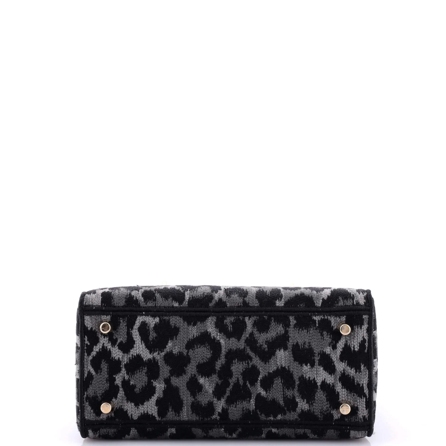 Lady D-Lite Bag Mizza Embroidered Canvas Medium