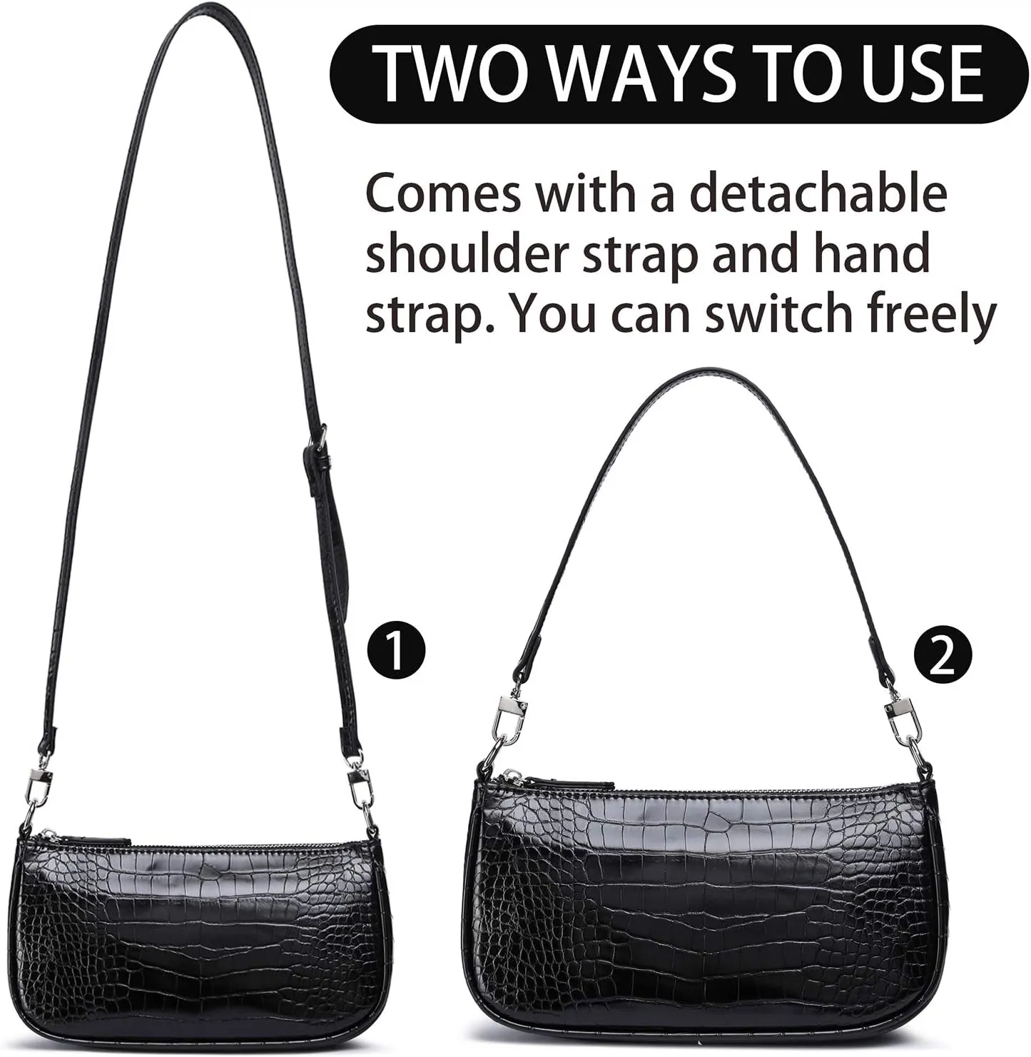 lapsting Women Small Shoulder Bag Mini Purse Womens Crossbody Clutch Purses 90s Y2k Bags
