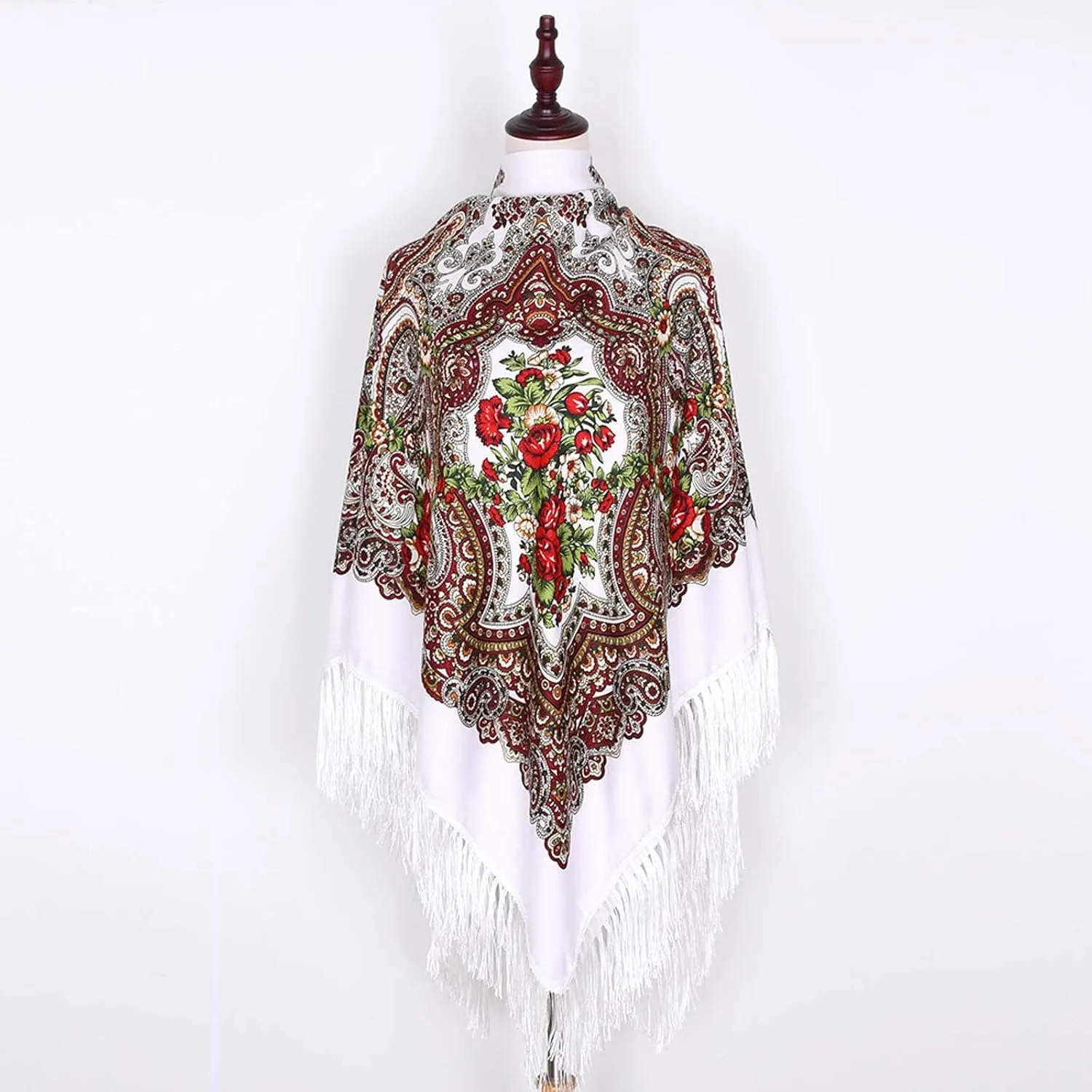 Large Boho Scarf for Women 2024 Button Fashion Soft Wrap Scarve Shawls Mulberry Silk Scarves Sunscreen Wraps Shawls