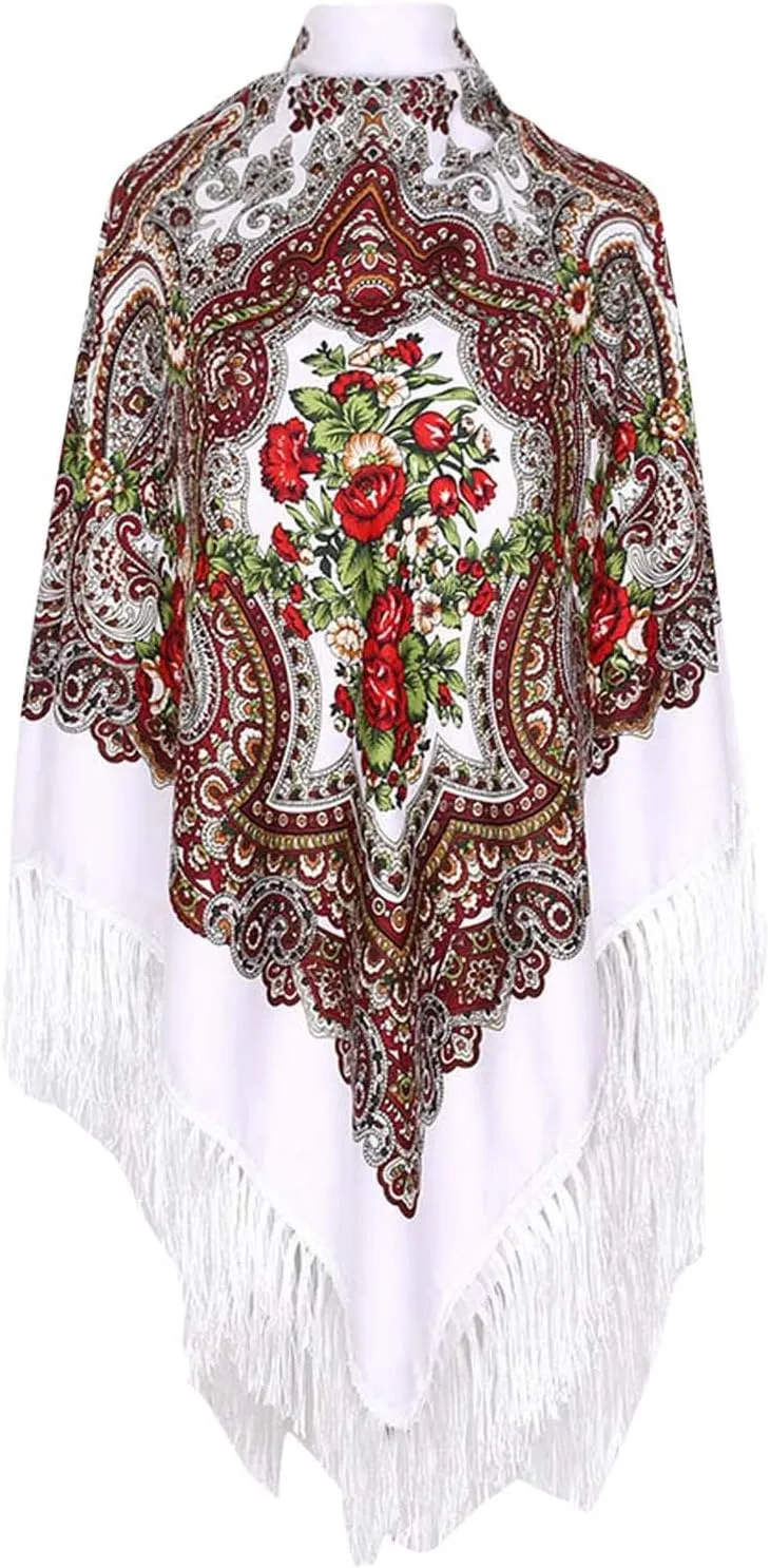 Large Boho Scarf for Women 2024 Button Fashion Soft Wrap Scarve Shawls Mulberry Silk Scarves Sunscreen Wraps Shawls