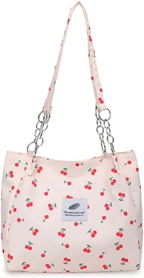 Large Capacity Shoulder Bag for Women Chain Underarm Bags Casual Handbag Top Handle Bag for Work Travel Shopping School