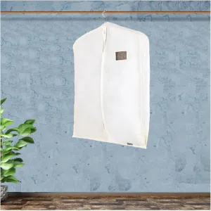 Laundry bags with zips clothes dust cover hanging coat bag coat cover 2022 new hanger coat cover hanging household clothing storage cover.(Size:S-58x90x9cm/22.5x35x3.5in,Color:B)