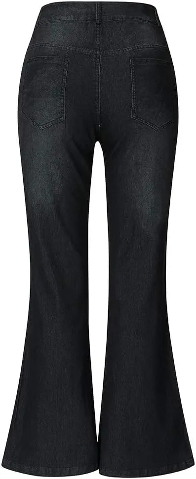 LCMTWX Black Pants for Women Poket Waisted Pants Trousers Up Women’s Casual Women's Jeans Black Pants for Women Clothes for