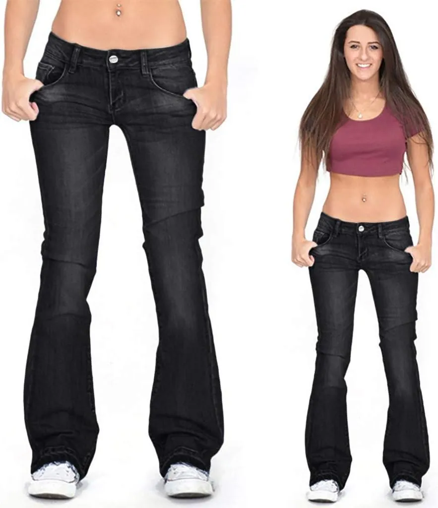 LCMTWX Black Pants for Women Poket Waisted Pants Trousers Up Women’s Casual Women's Jeans Black Pants for Women Clothes for